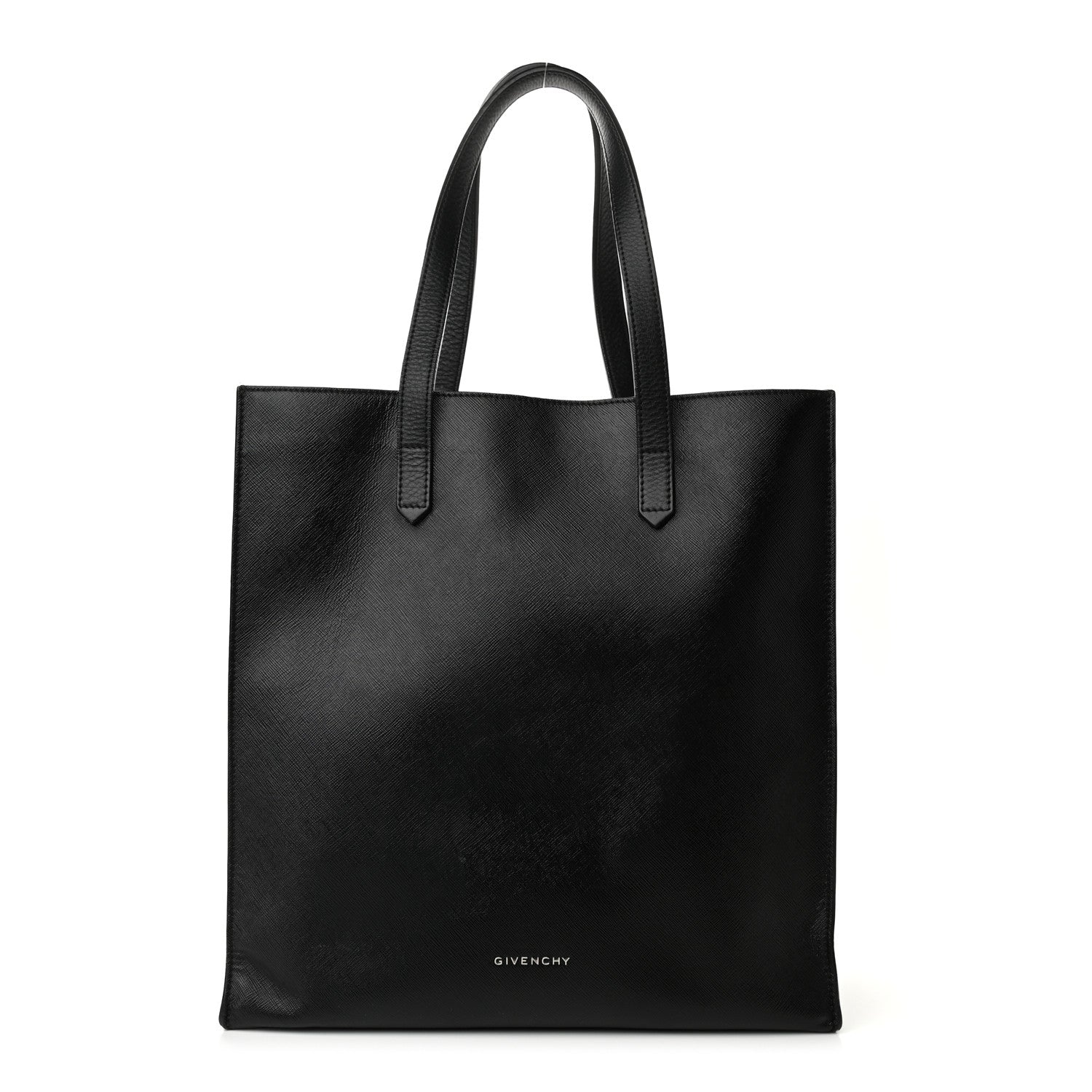 Givenchy Textured Coated Canvas Medium Stargate Shopper Tote Black 2 of 10