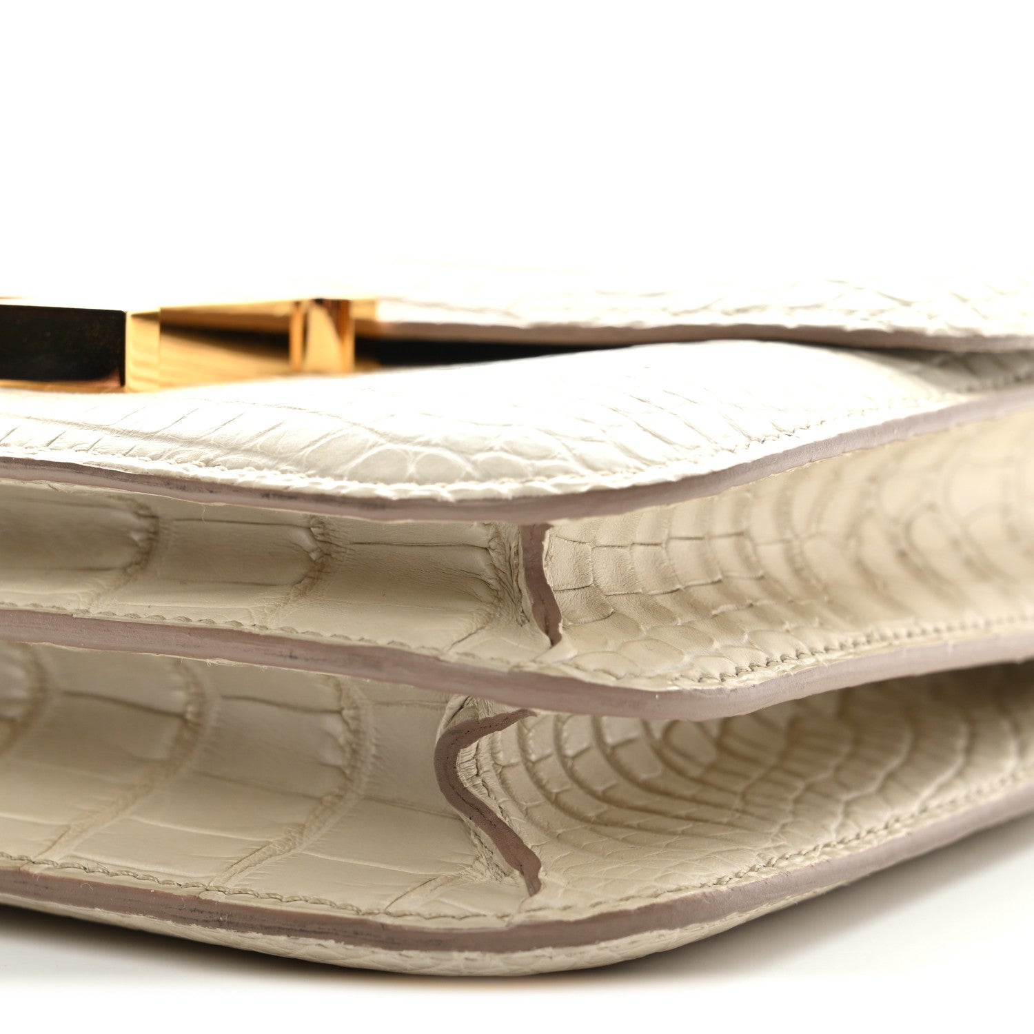 Hermes Matte Alligator Constance 18 Beton 10 of 11