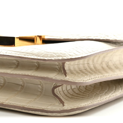 Hermes Matte Alligator Constance 18 Beton 10 of 11