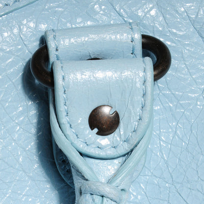 Balenciaga Agneau Classic Hardware City Bleu Dragee 12 of 17