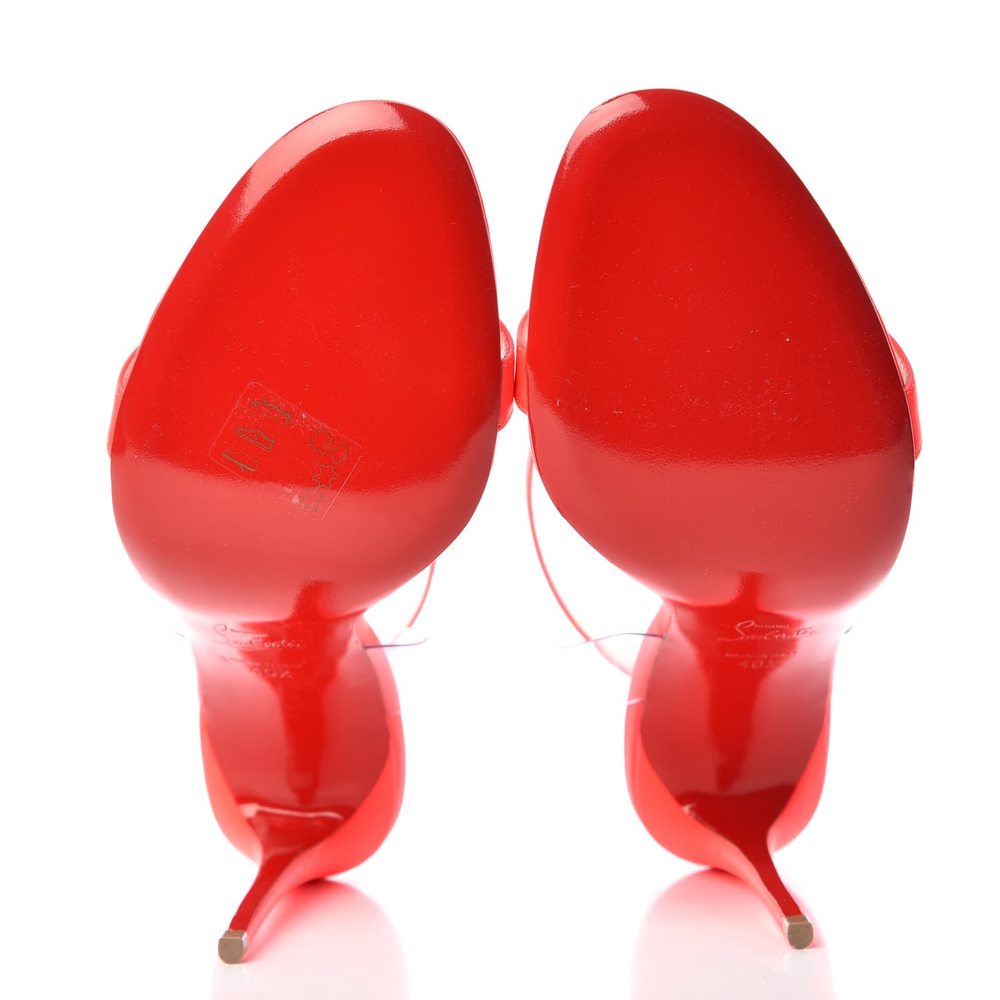 Shiny Nappa PVC Jonatina 100 Sandals 40.5 Bikini
