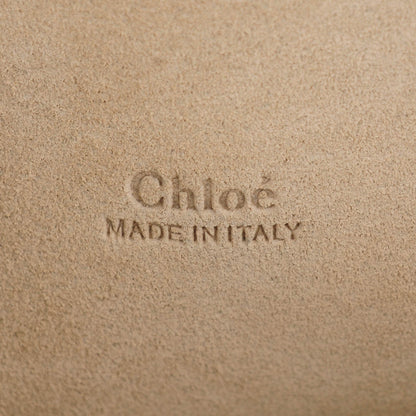 Chloe Suede Calfskin Medium Faye Shoulder Bag Black 6 of 8