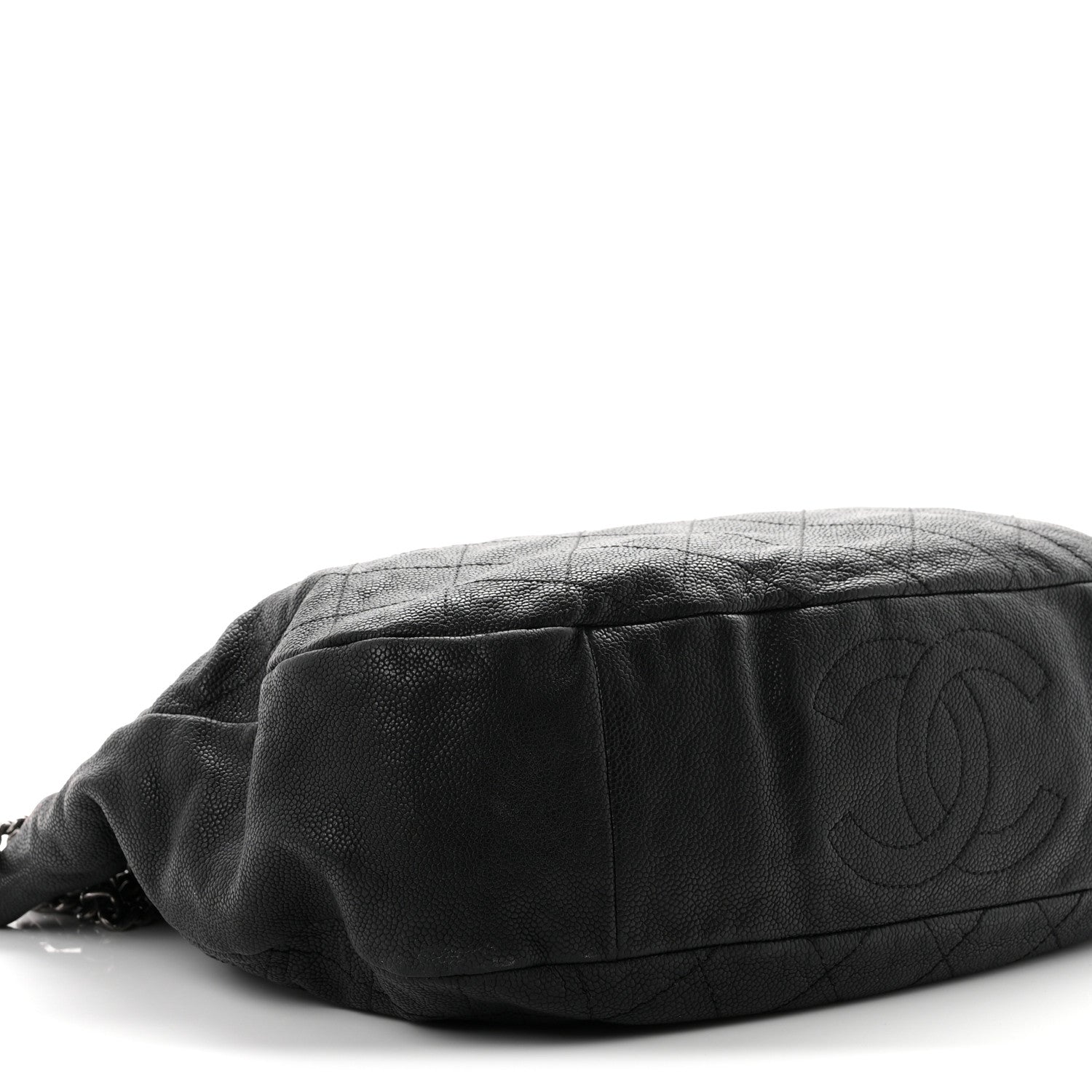 Chanel Caviar Quilted Simply CC Hobo Black 8 of 9