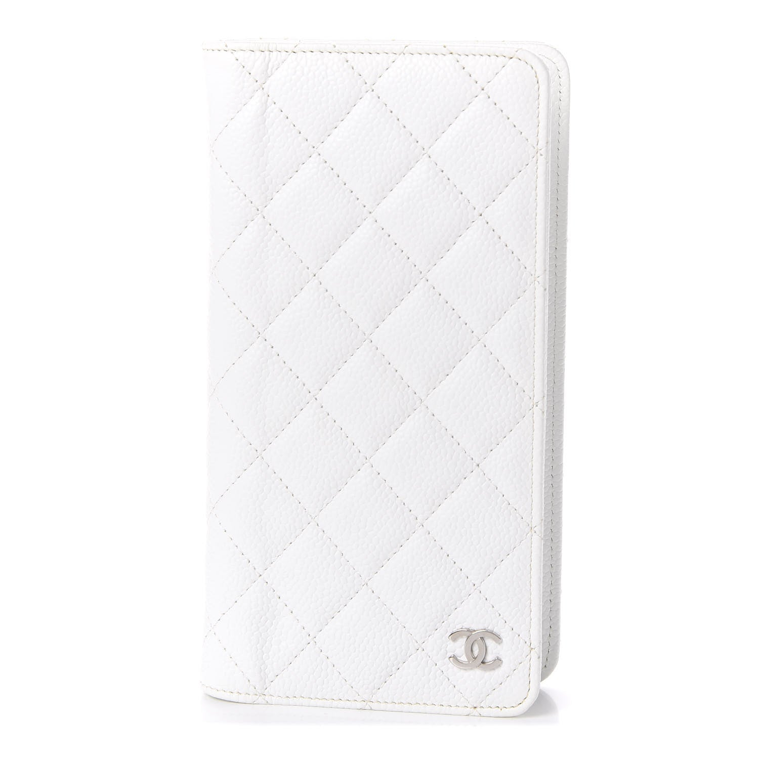Chanel Caviar Quilted Medium Agenda Cover White 1 of 11