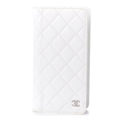 Chanel Caviar Quilted Medium Agenda Cover White 1 of 11