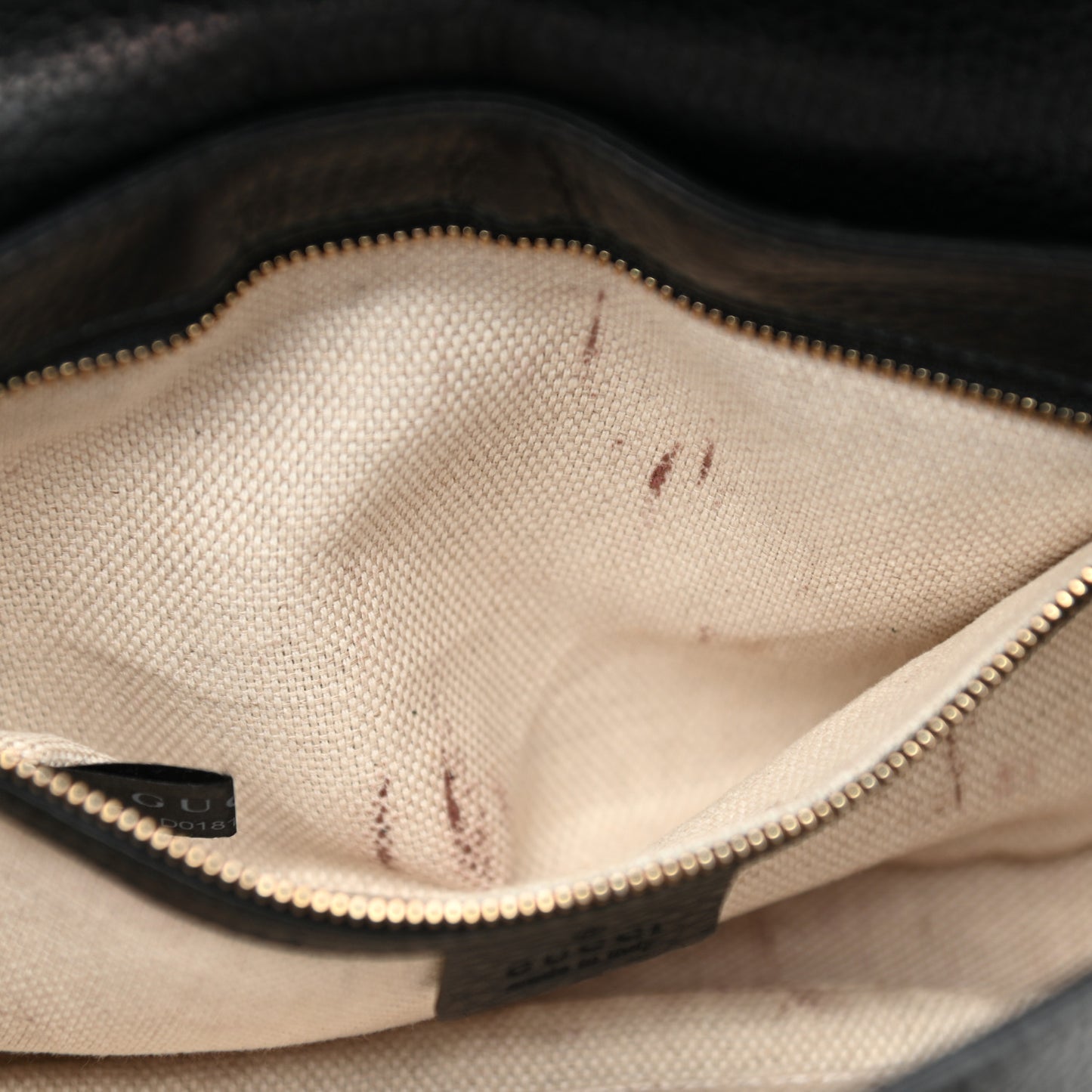 Pebbled Calfskin Medium Soho Flap Crossbody Black