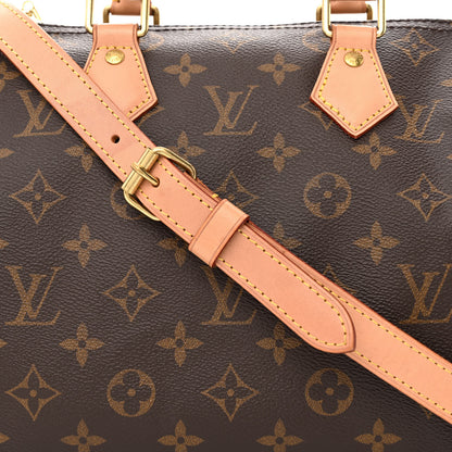 Louis Vuitton Monogram Speedy Bandouliere 25 8 of 13
