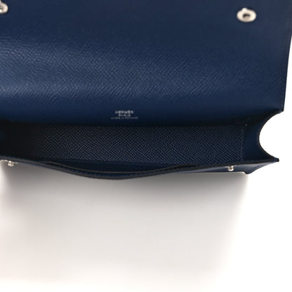 Hermes Epsom Hermesnap Wallet Bleu Navy 5 of 10