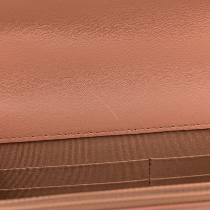 Chanel Lambskin Quilted Chanel 19 Wallet On Chain WOC Brown 12 of 13