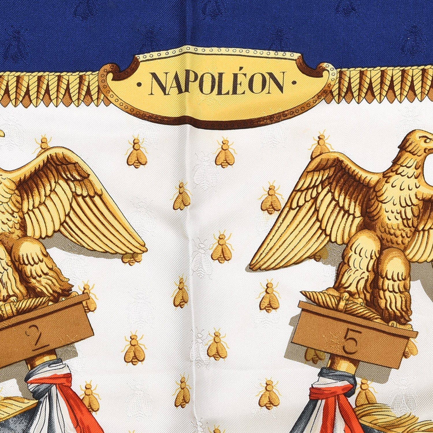Hermes Silk Napoleon Scarf 90 7 of 8