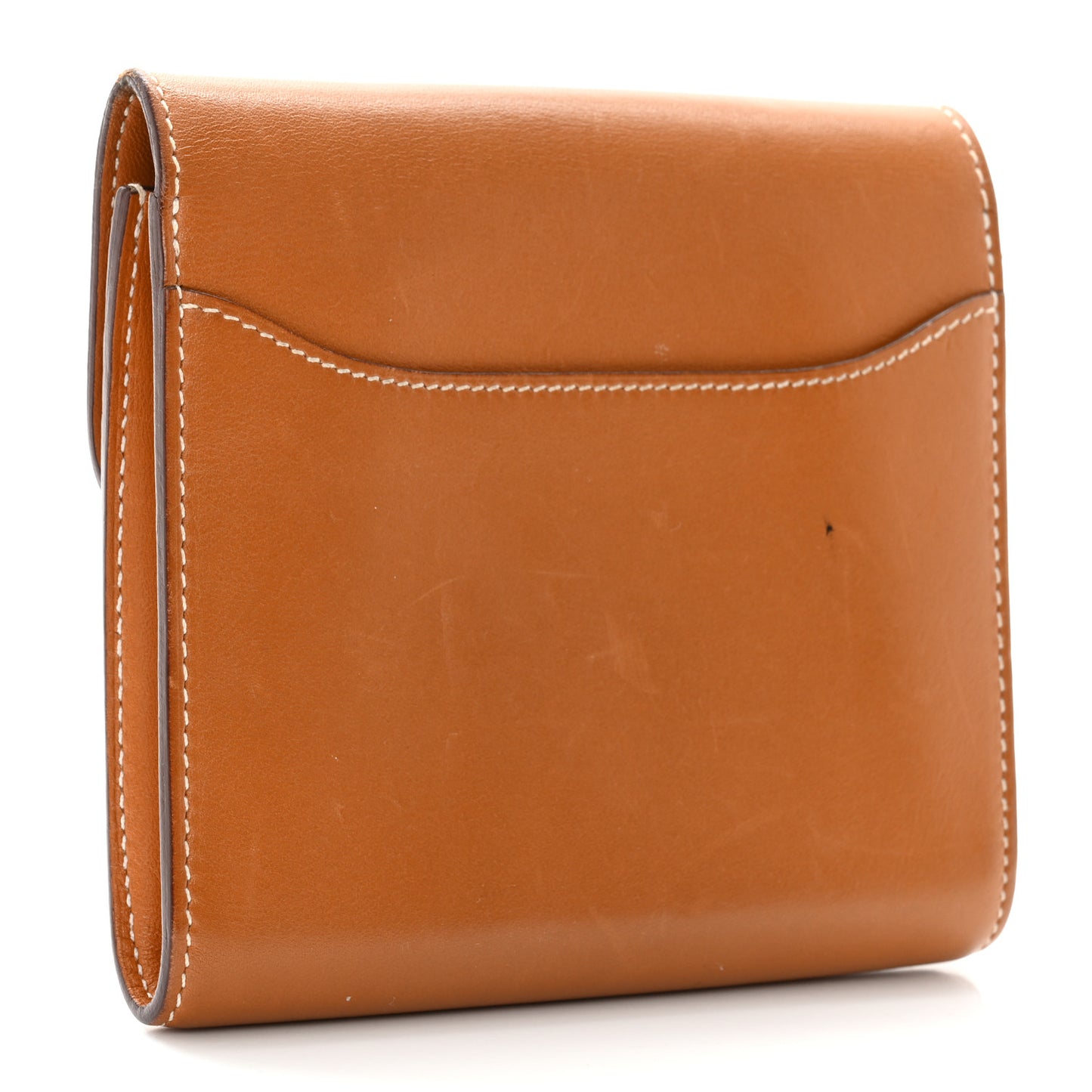 Tadelakt Constance Short Wallet Gold