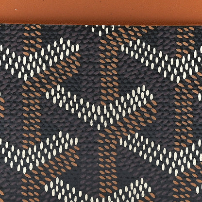 Goyard Goyardine Saint Sulpice Card Holder Black Gold 7 of 11