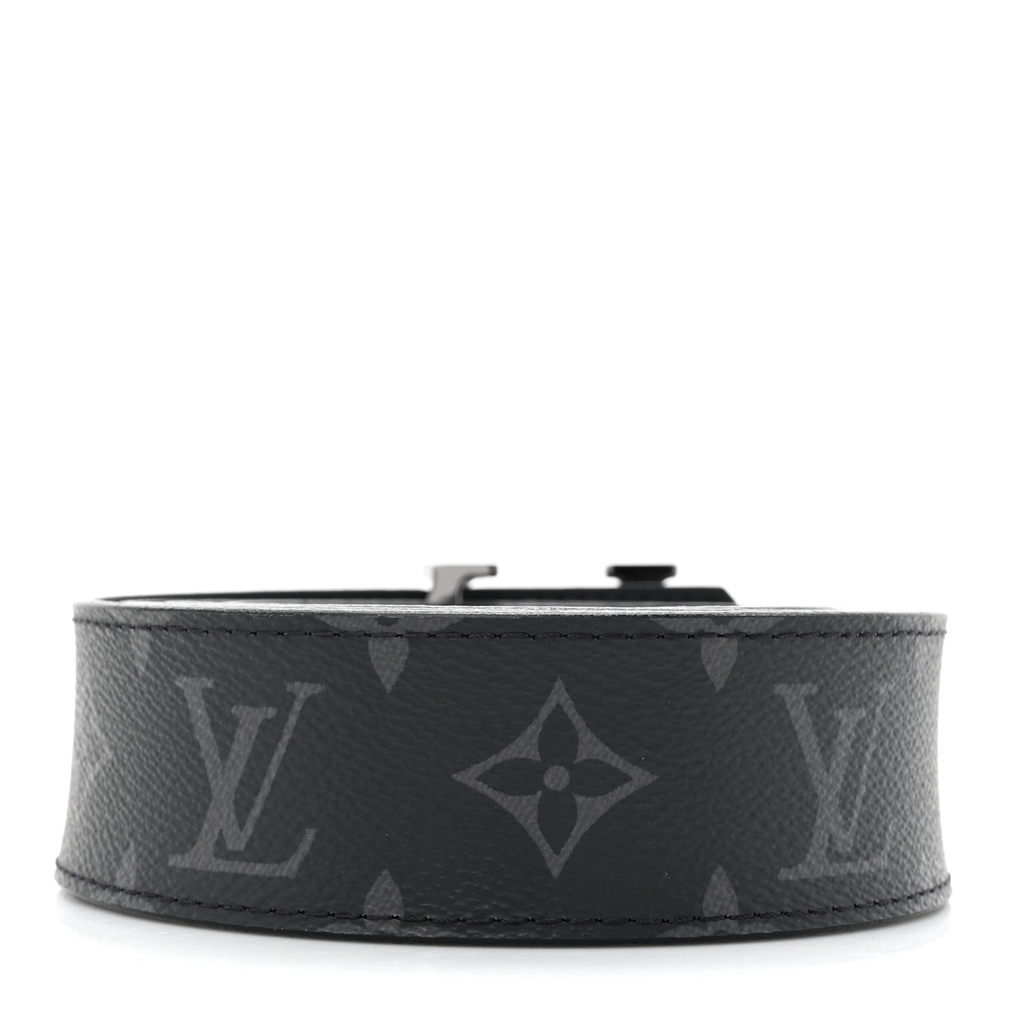 Calfskin Monogram Eclipse 40mm LV Initiales Reversible Belt 120 48