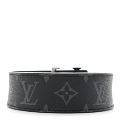 Louis Vuitton Calfskin Monogram Eclipse 40mm LV Initiales Reversible Belt 120 48 2 of 5