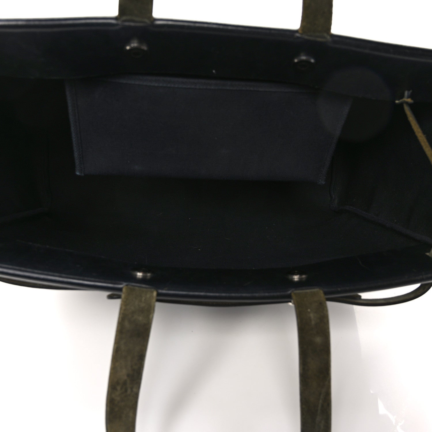 Hermes Toile Vache Hunter Herbag Cabas MM Black 5 of 10