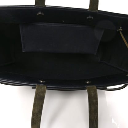 Hermes Toile Vache Hunter Herbag Cabas MM Black 5 of 10