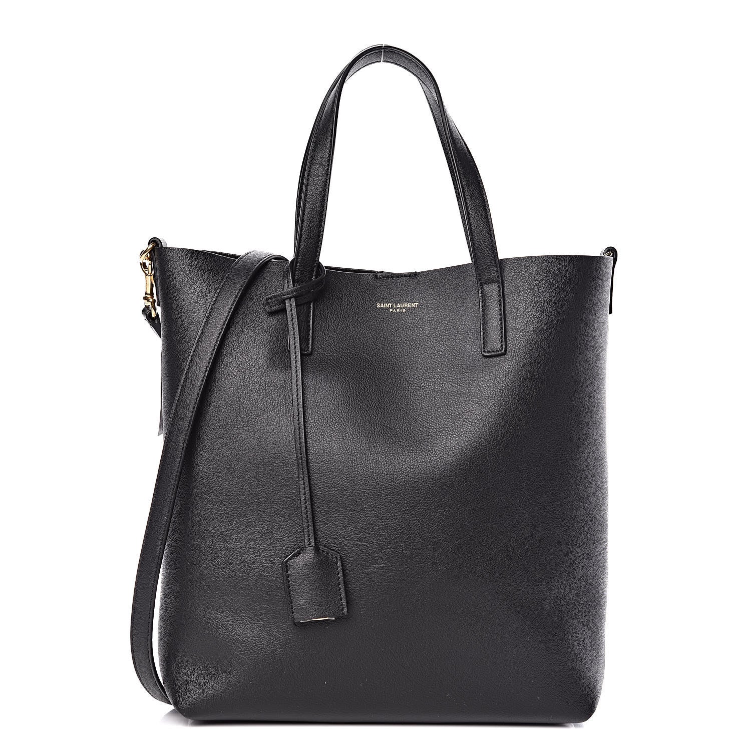 Saint Laurent Calfskin Toy Shopping Tote Black 1 of 9