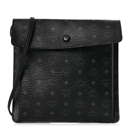 MCM Visetos Flap Crossbody Black 1 of 12