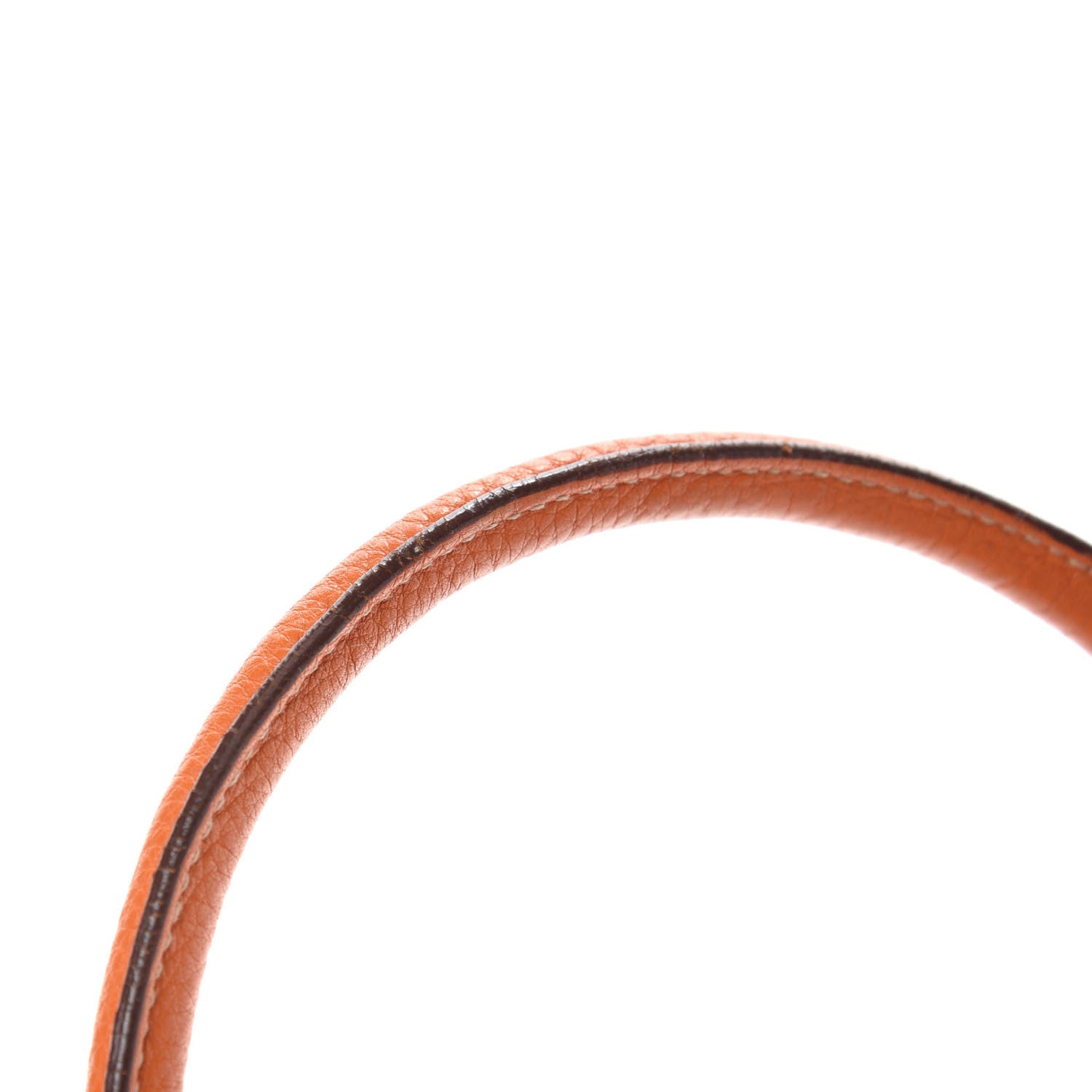 Prada Vitello Daino Shoulder Bag Papaya 13 of 21