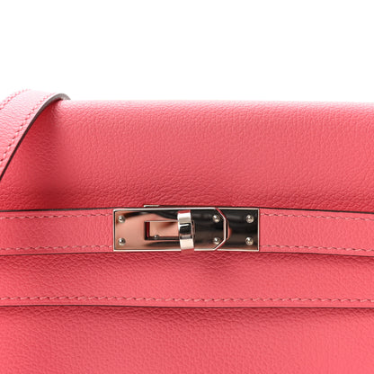 Hermes Evercolor Kelly Danse II Belt Bag Rose Azalee 7 of 9