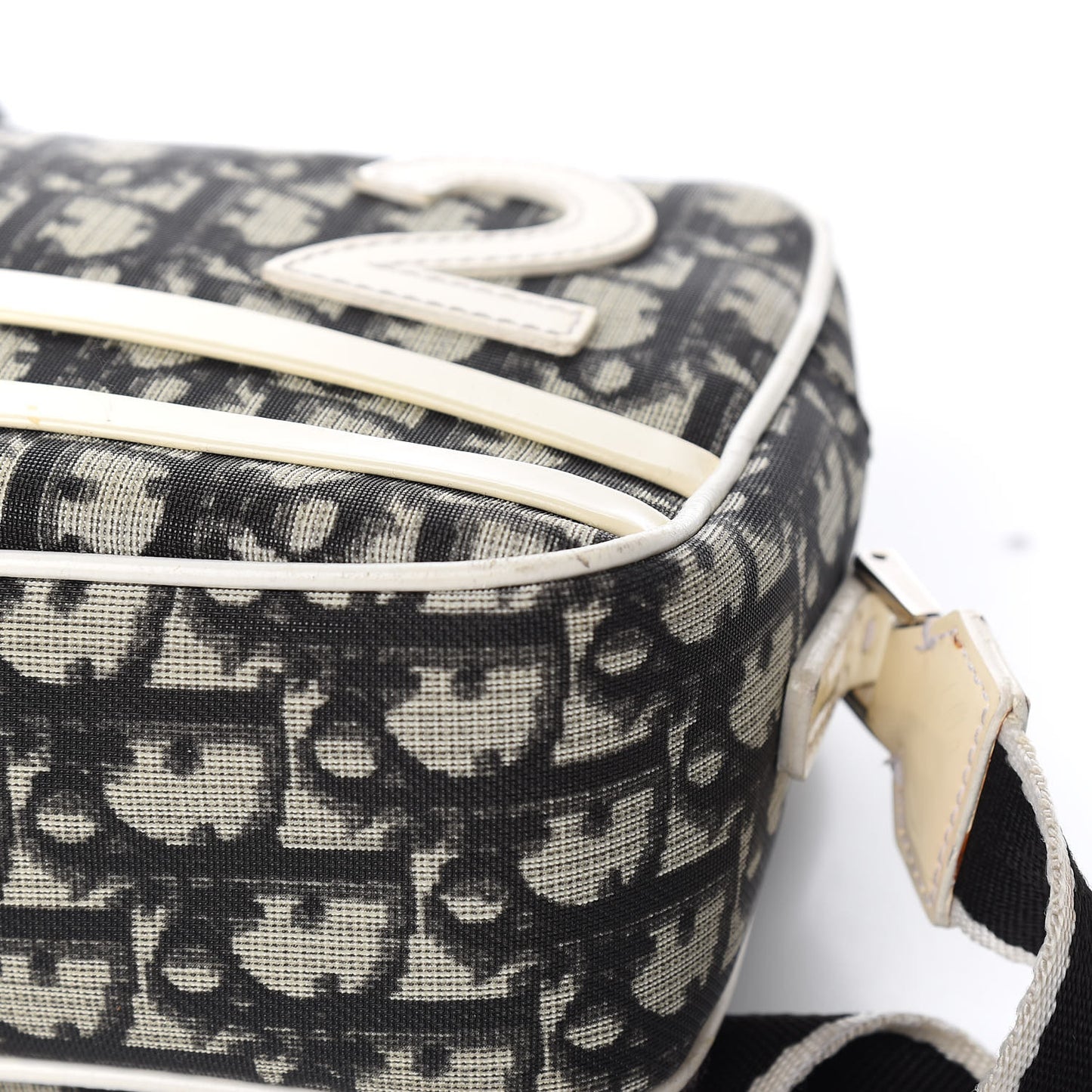 Monogram Crossbody White