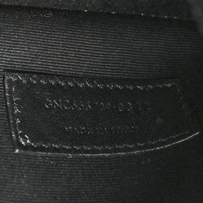 Saint Laurent Patent Calfskin Monogram Uptown Clutch Black 7 of 12