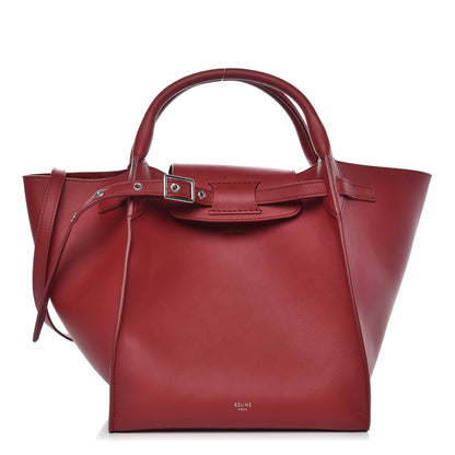 Celine Supple Grained Calfskin Small Big Bag Red 1 of 7