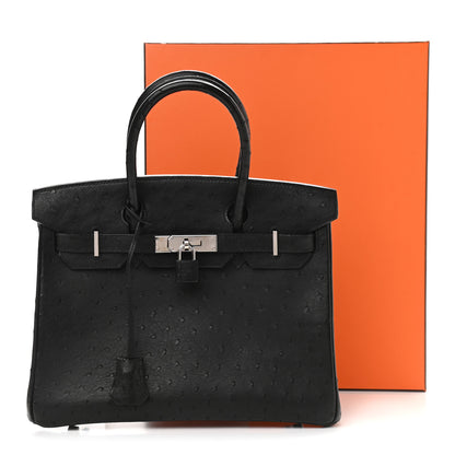 Hermes Ostrich Birkin 30 Black 41 of 41