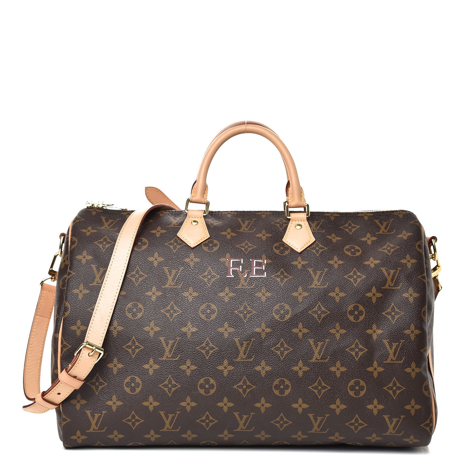Louis Vuitton Monogram Speedy Bandouliere 40 2 of 12