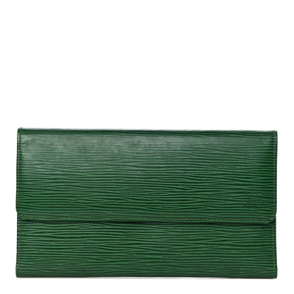 Louis Vuitton Epi Porte Tresor International Wallet Borneo 1 of 17