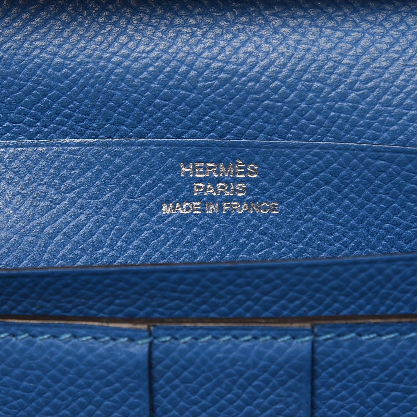 Epsom Bicolor Bearn Wallet Bleu Electrique Mykonos