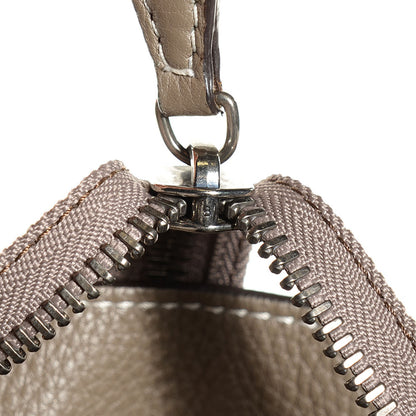 Celine Drummed Calfskin Mini Luggage Souris 7 of 8