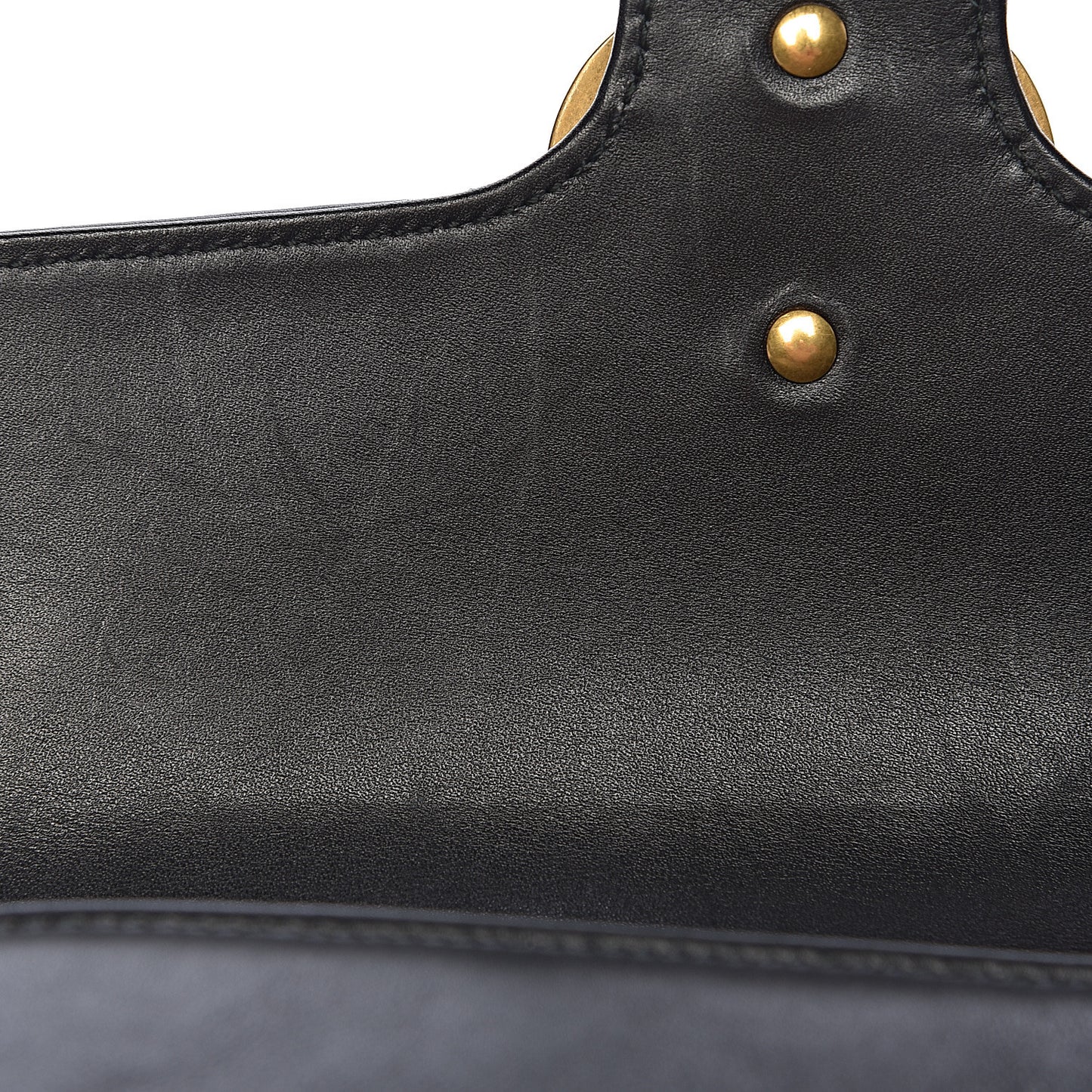 Calfskin Matelasse Pearly GG Marmont Chain Belt Bag Black