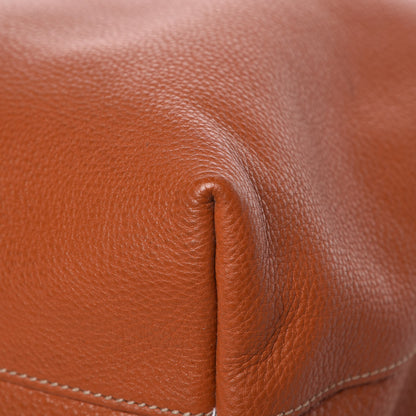 Prada Vitello Daino Shopping Tote Rame 12 of 17