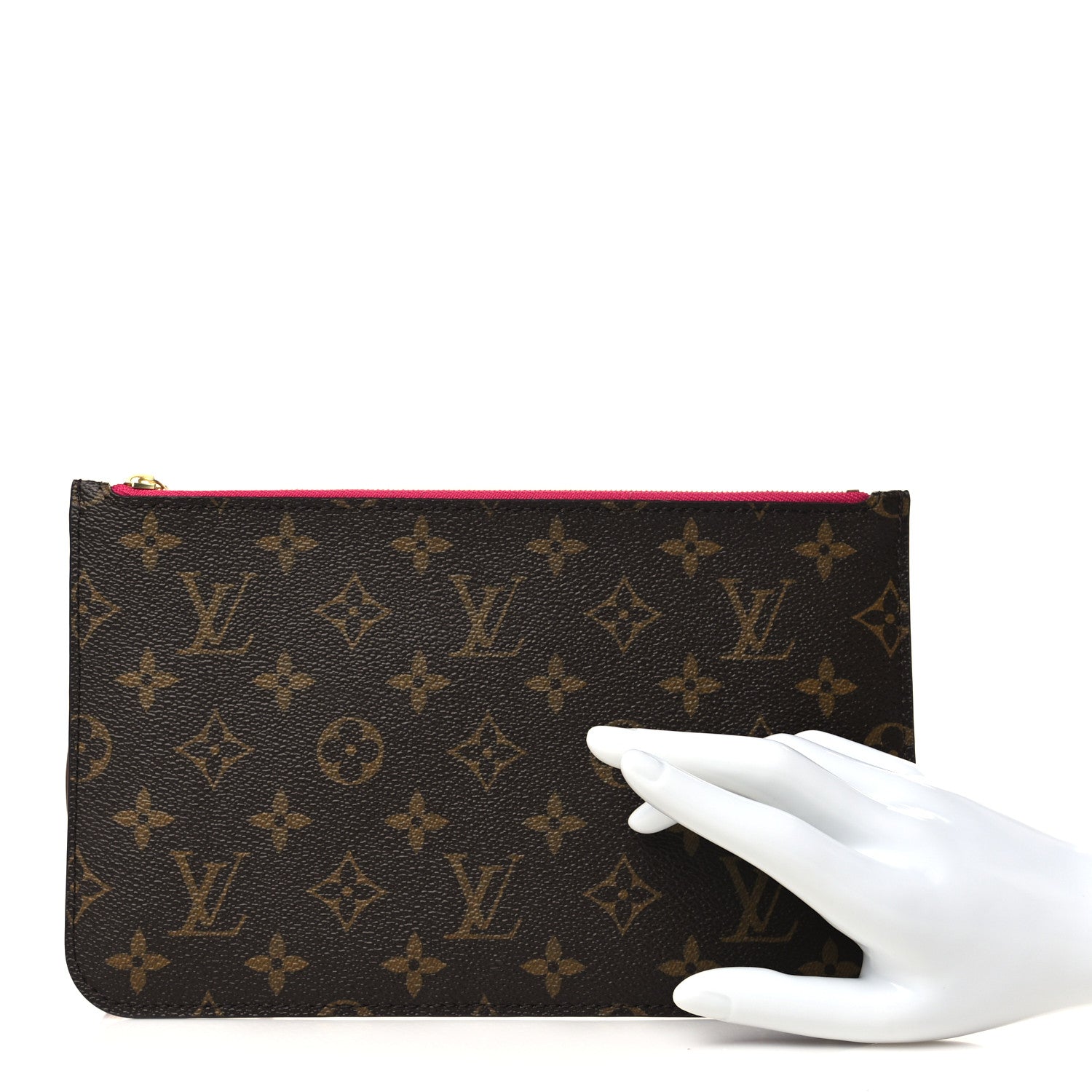 Louis Vuitton Monogram Neverfull MM GM Pochette Pivoine 2 of 6
