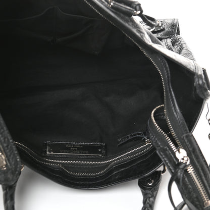 Balenciaga Agneau Classic Silver Hardware City Black 4 of 7