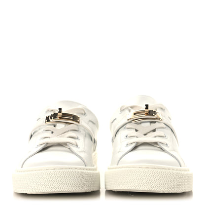 Hermes Calfskin Day Sneakers 36.5 White 3 of 10