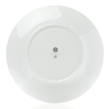 Hermes Porcelain Mosaique Au 24 Platine Presentation Plate Set of 2 3 of 7