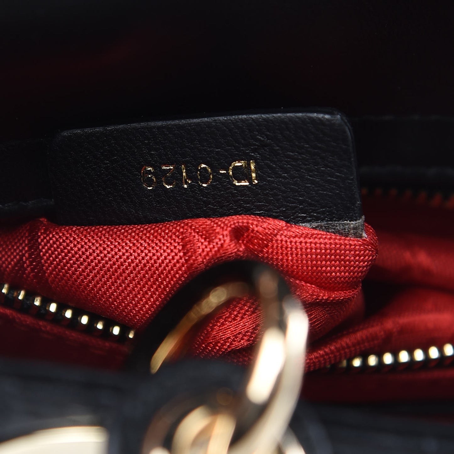 Lambskin Cannage Mini Lady Dior Black
