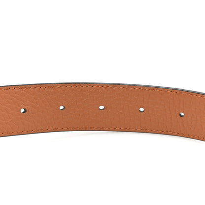 Louis Vuitton Taurillon Calfskin 30mm LV Initiales Reversible Belt 90 36 Black 5 of 6