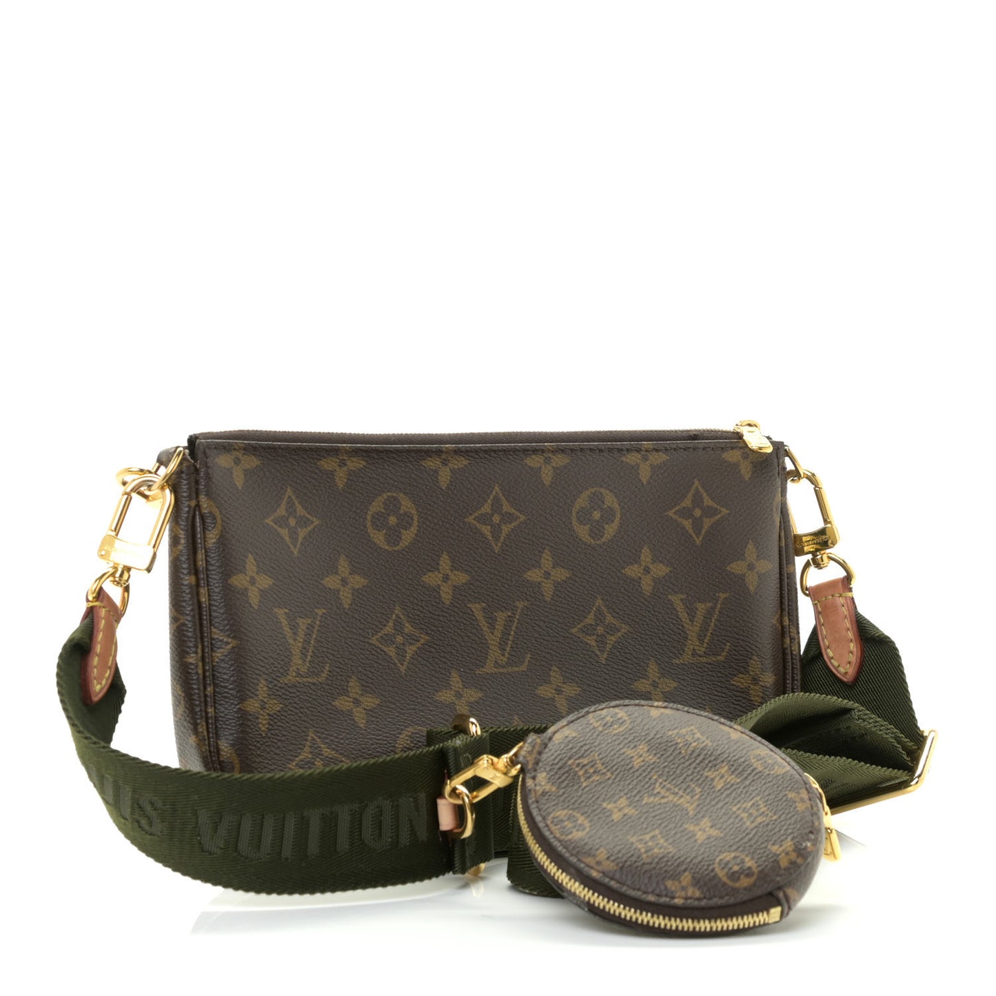 Monogram Multi Pochette Accessories Kaki