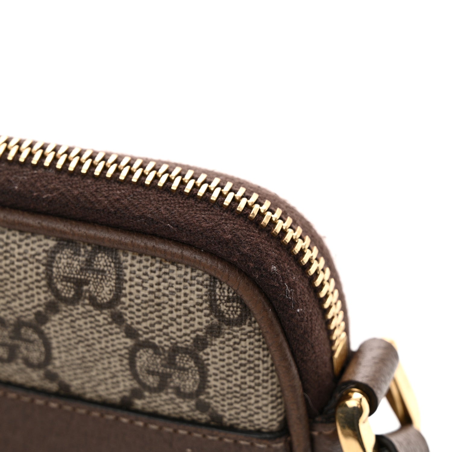 Gucci GG Supreme Monogram Web Mini Ophidia GG Bag Brown 15 of 15