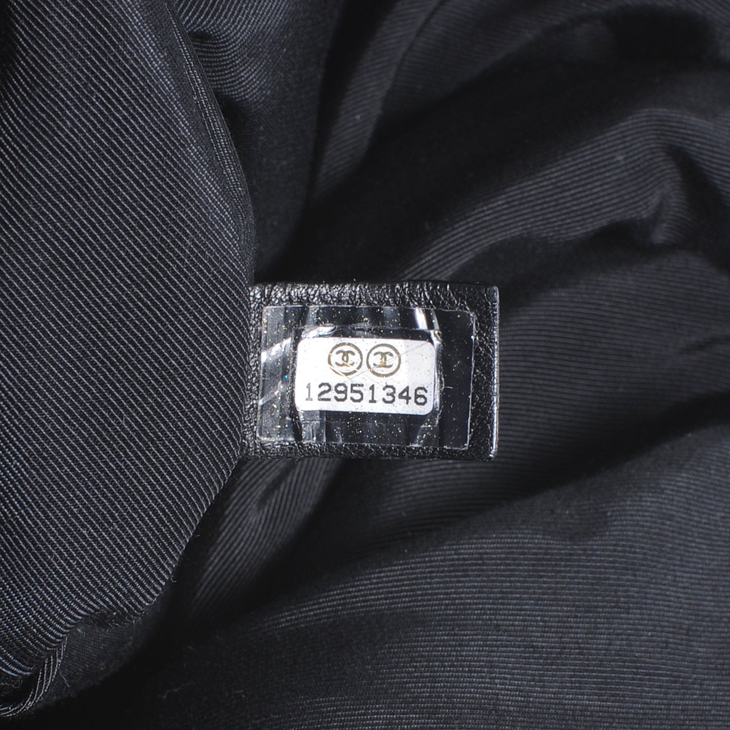 Chanel Calfskin Stretch Spirit Large Cabas Tote Black 7 of 7