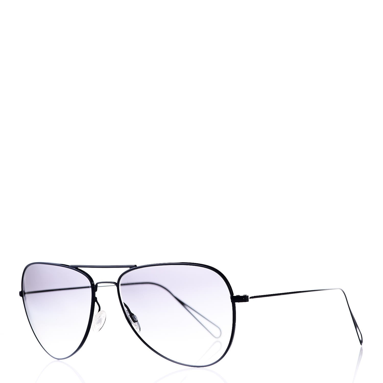 Oliver Peoples Matt Round Sunglasses Navy Blue 1 of 6