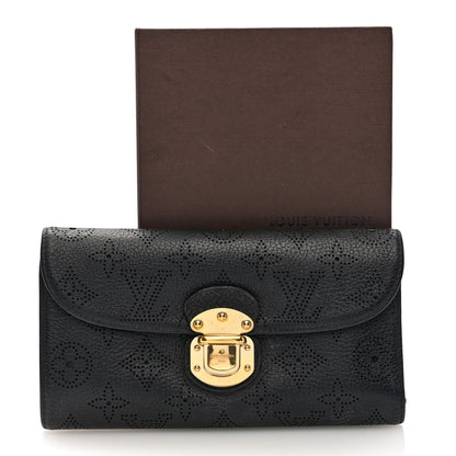Louis Vuitton Mahina Amelia Wallet Black 7 of 7