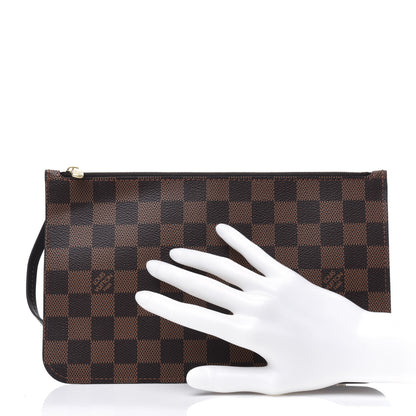 Louis Vuitton Damier Ebene Neverfull MM GM Pochette 2 of 7
