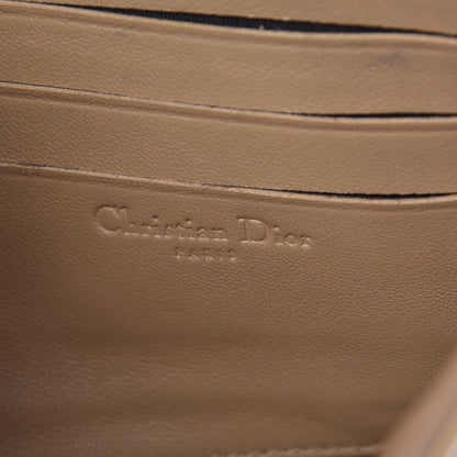 Christian Dior Patent Cannage New Lock Pouch Beige 8 of 14