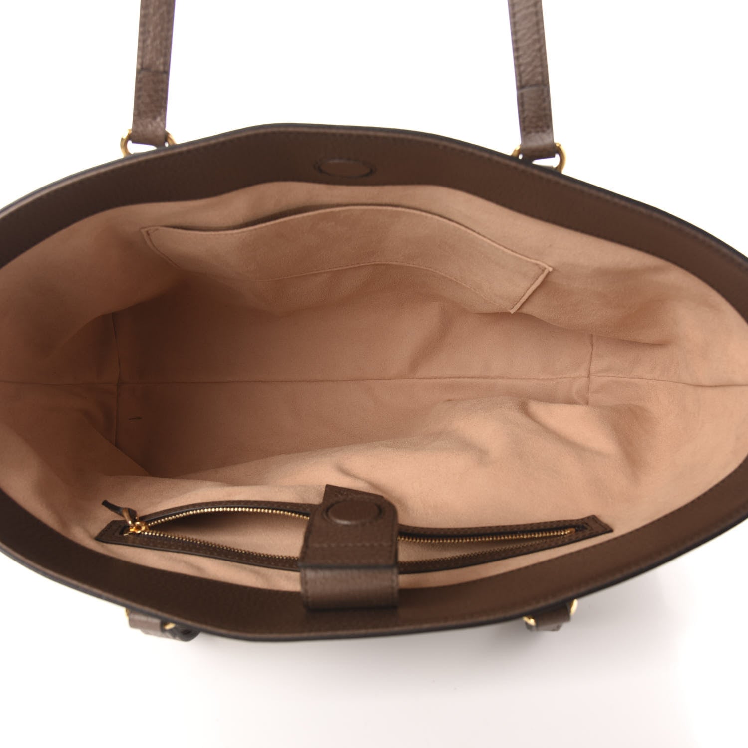 Gucci GG Supreme Monogram Medium Ophidia Shopping Tote Brown 5 of 11