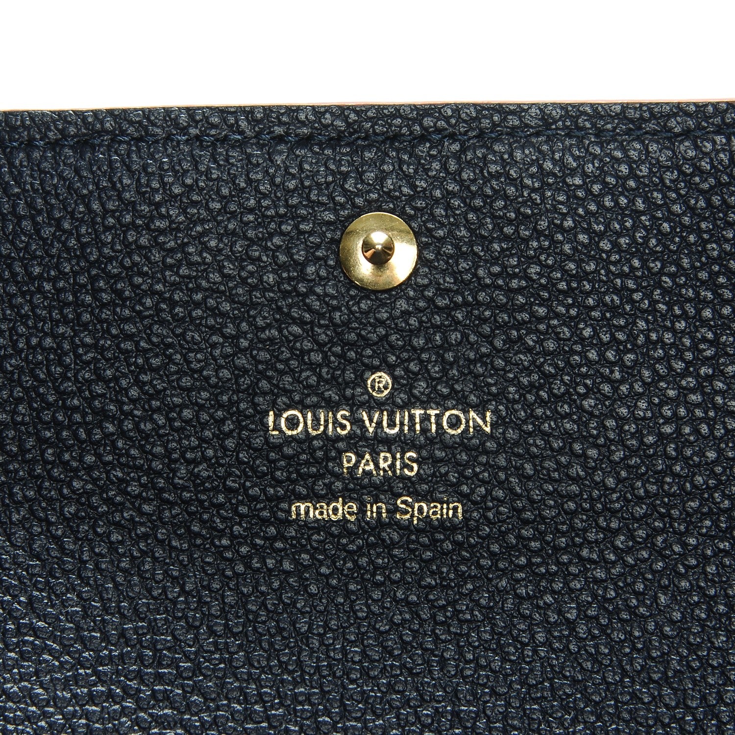 Louis Vuitton Empreinte Pont-Neuf Wallet Marine Rouge 6 of 7