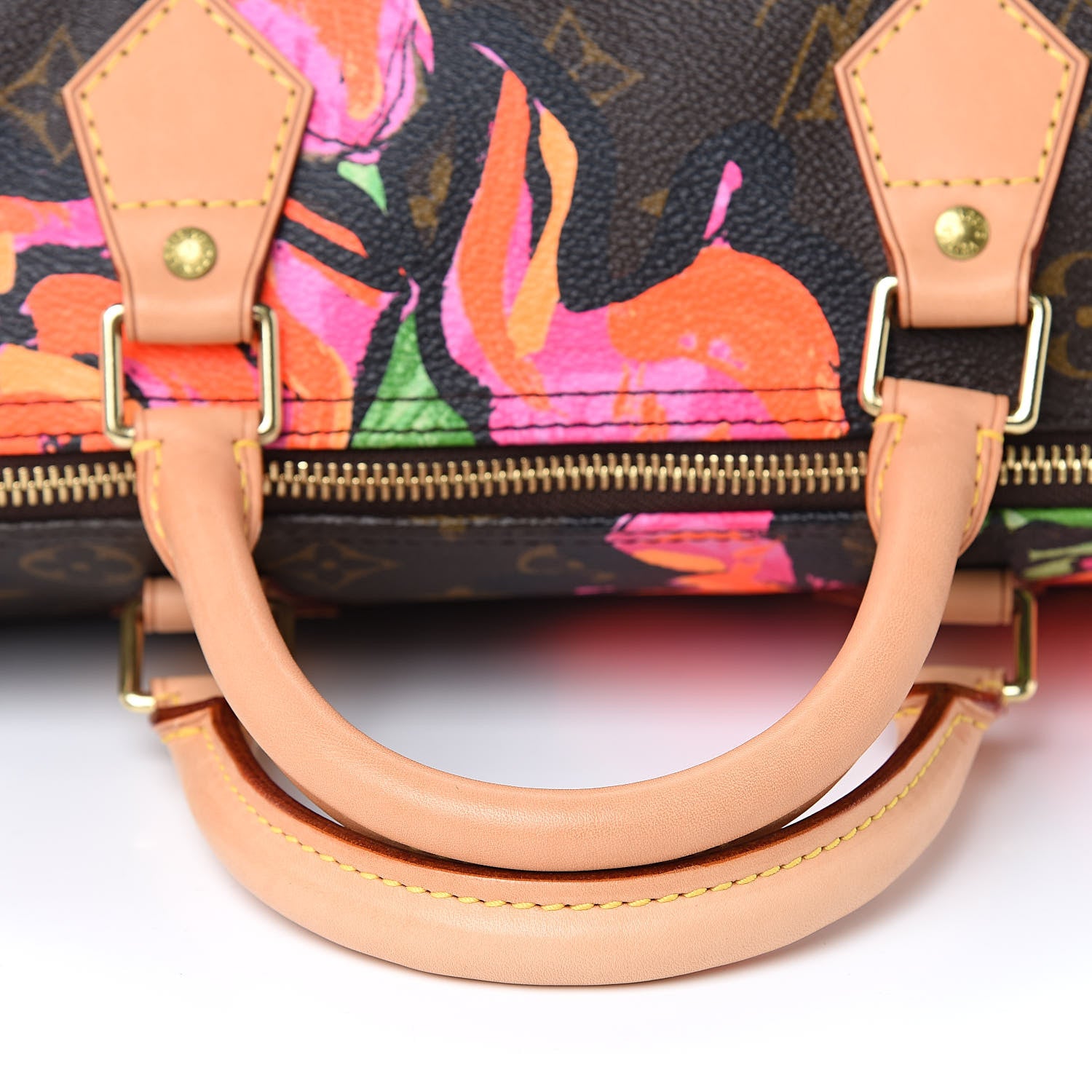 Louis Vuitton Monogram Roses Speedy 30 8 of 10